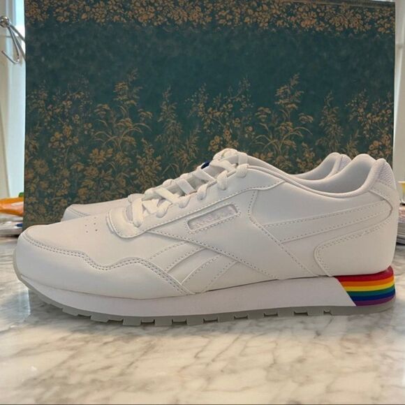 NWT - Reebok Classics Harman Run Pride Sneakers - Picture 1 of 7
